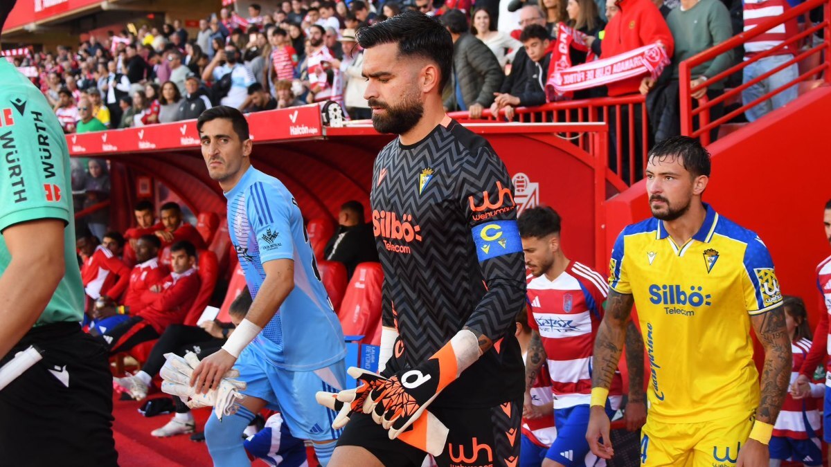 David Gil antes del Granada CF - Cádiz CF | @DavidGil_1