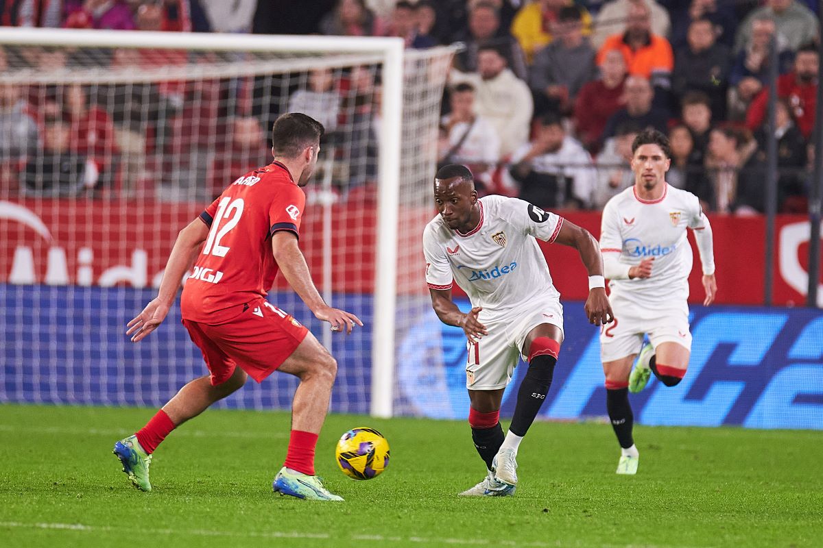 Lukebakio en el Sevilla FC - CA Osasuna | Salvador López Medina para El MIRA