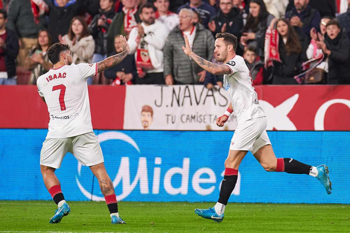 Saúl e Isaac Romero en el Sevilla FC - CA Osasuna | Salvador López Medina para El MIRA