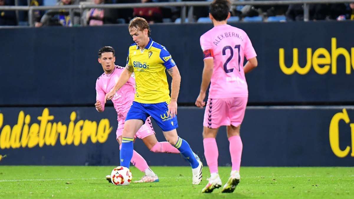 Álex Fernández en el Cádiz CF - CD Eldense | CCF