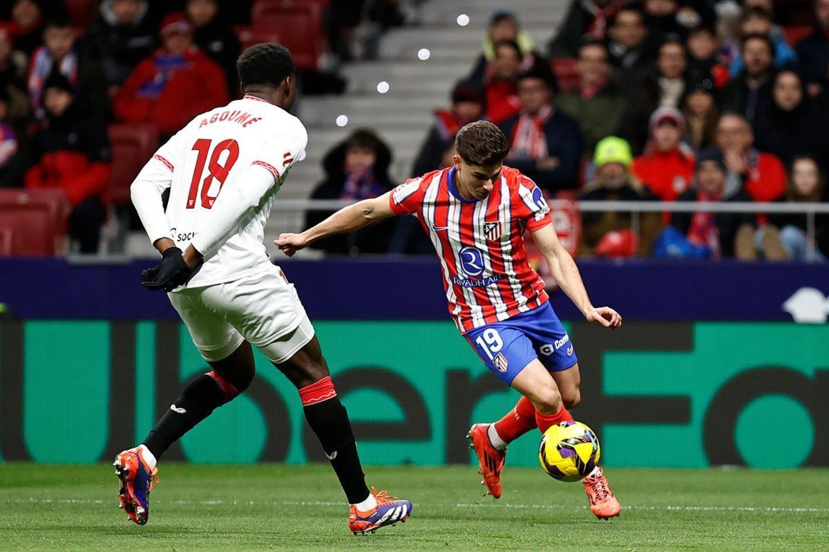 Julián Álvarez en el Atlético de Madrid - Sevilla FC | ATM