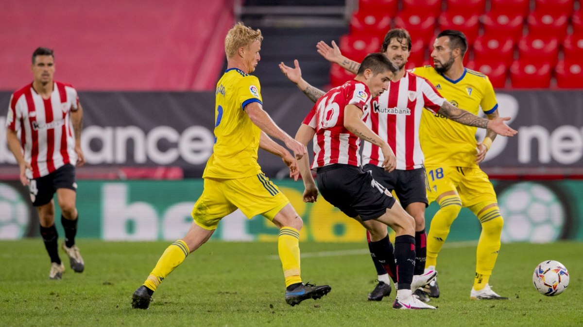 Jens Jonsson en el Athletic Club - Cádiz CF | ATH