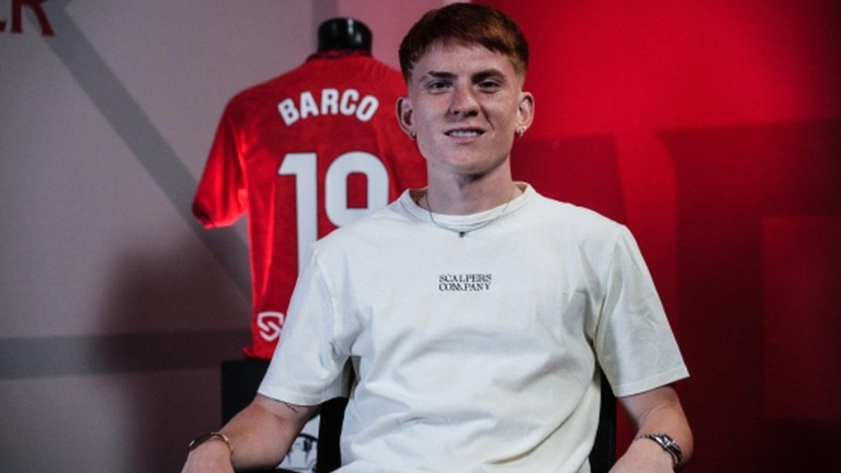 Valentín Barco en su presentación con el Sevilla FC | SFC