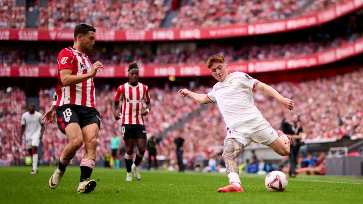 Valentín Barco en el Athletic Club - Sevilla FC | SFC
