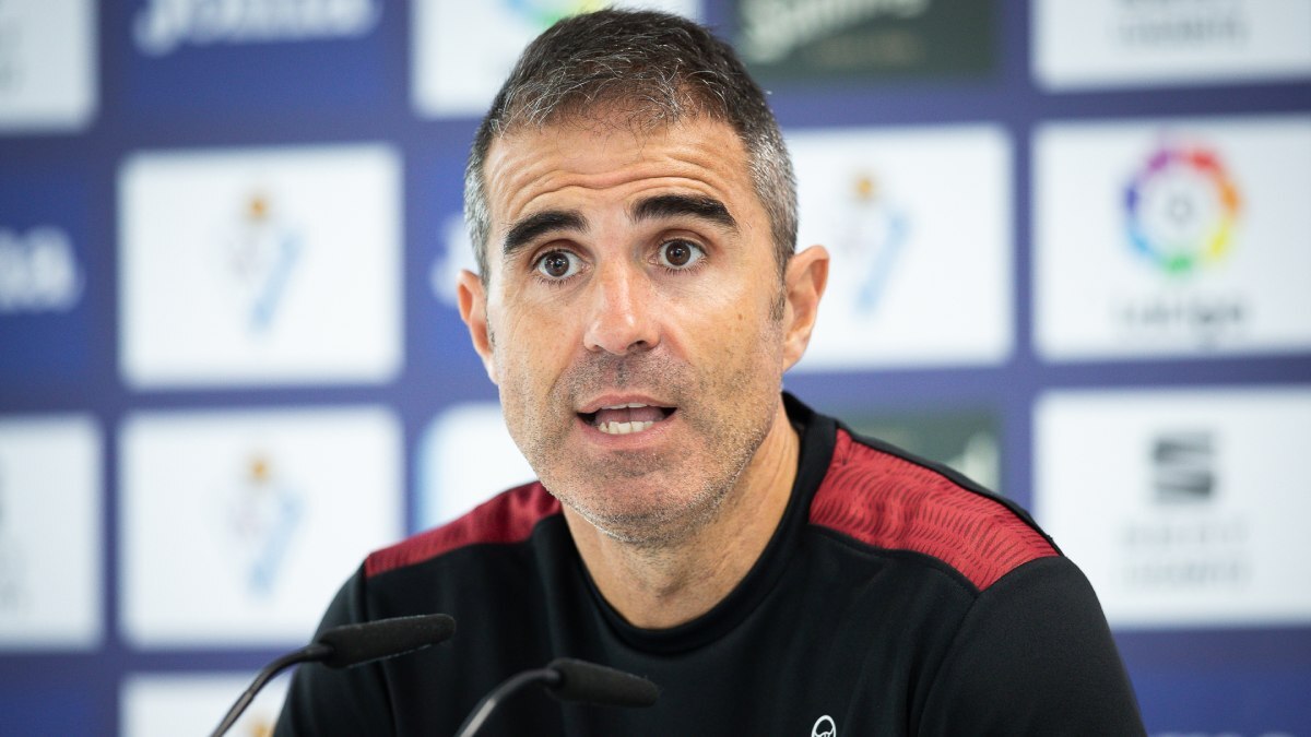 Gaizka Garitano durante su etapa en la SD Eibar | SDE