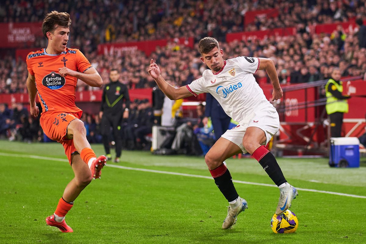 Kike Salas en el Sevilla FC - Celta de Vigo | Salvador López Medina para El MIRA