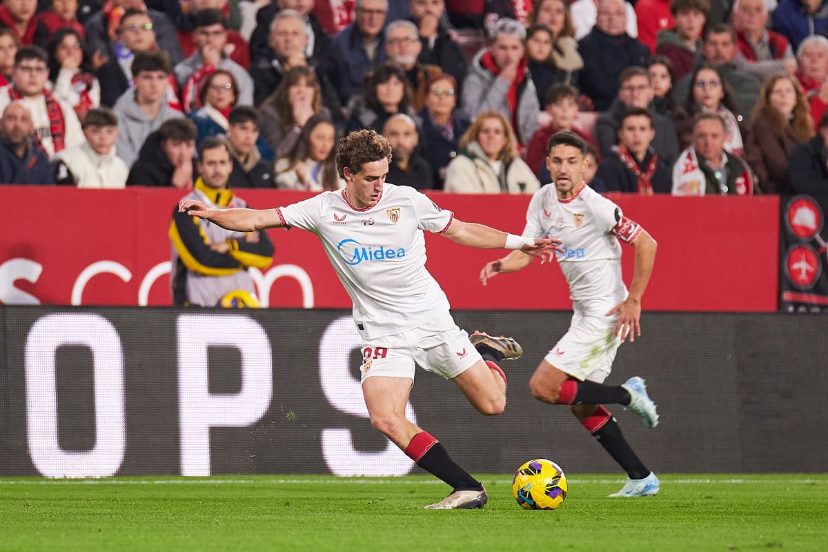 Manu Bueno en el Sevilla FC - Celta de Vigo | Salvador López Medina para El MIRA