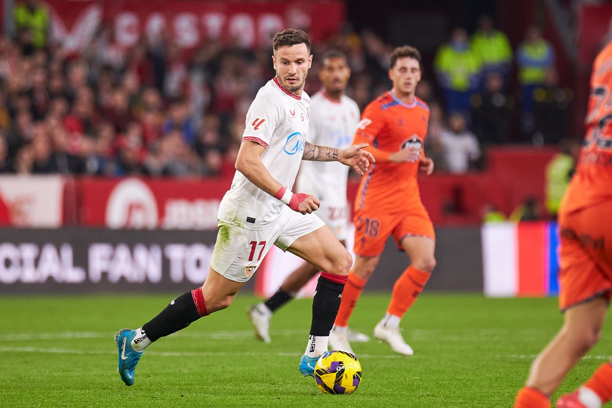Saúl en el Sevilla FC - Celta de Vigo | Salvador López Medina para El MIRA