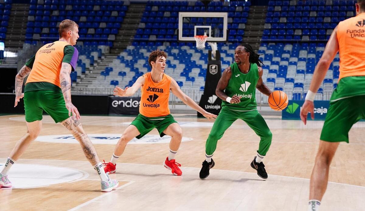 Manu Trujillo, canterano del Unicaja Baloncesto