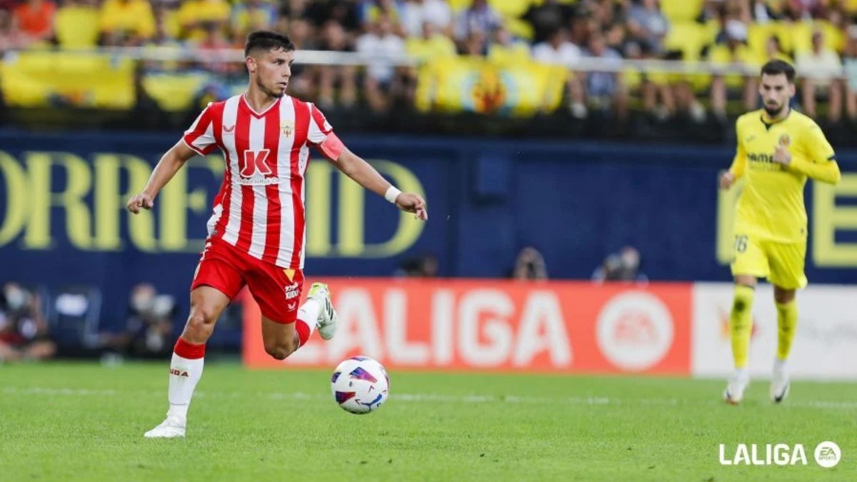 Lucas Robertone en el Villarreal CF - UD Almería | LaLiga