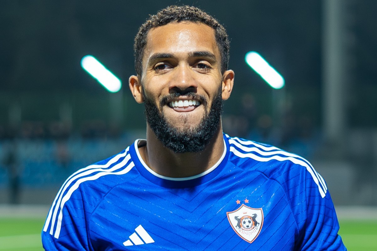 Juninho celebra un gol anotado con el Qarabag en la Europa League | UEFA