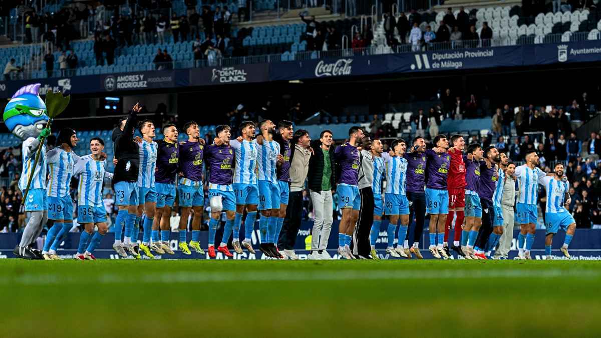 El Málaga CF se despide de La Rosaleda en 2024 goleando ante el Eldense