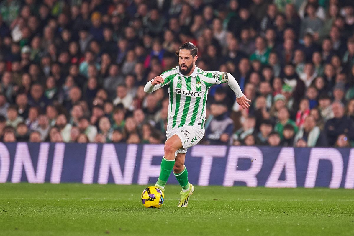 Isco en el Real Betis -Rayo Vallecano | Salvador López Medina para El MIRA