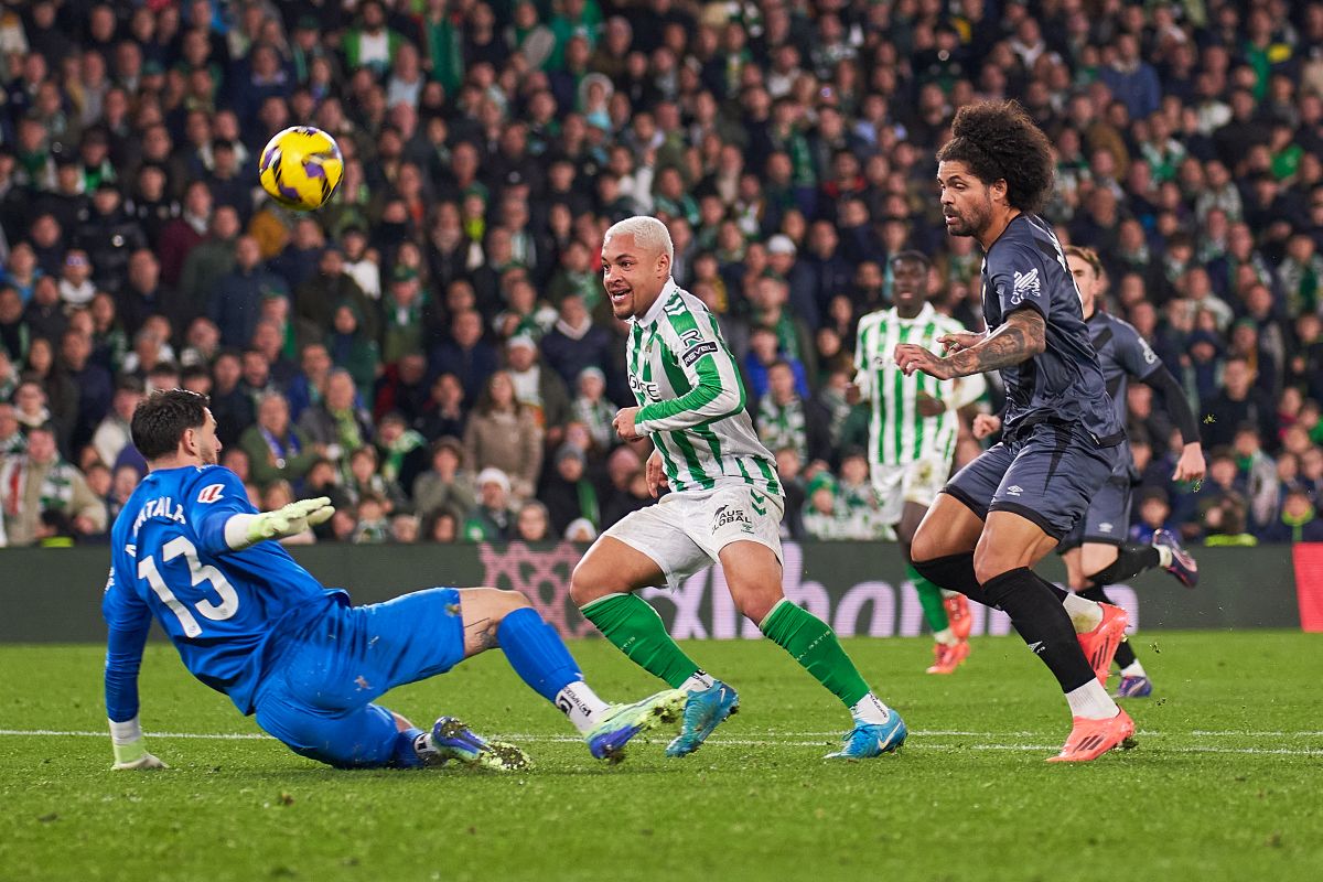 Vitor Roque en el Real Betis -Rayo Vallecano | Salvador López Medina para El MIRA