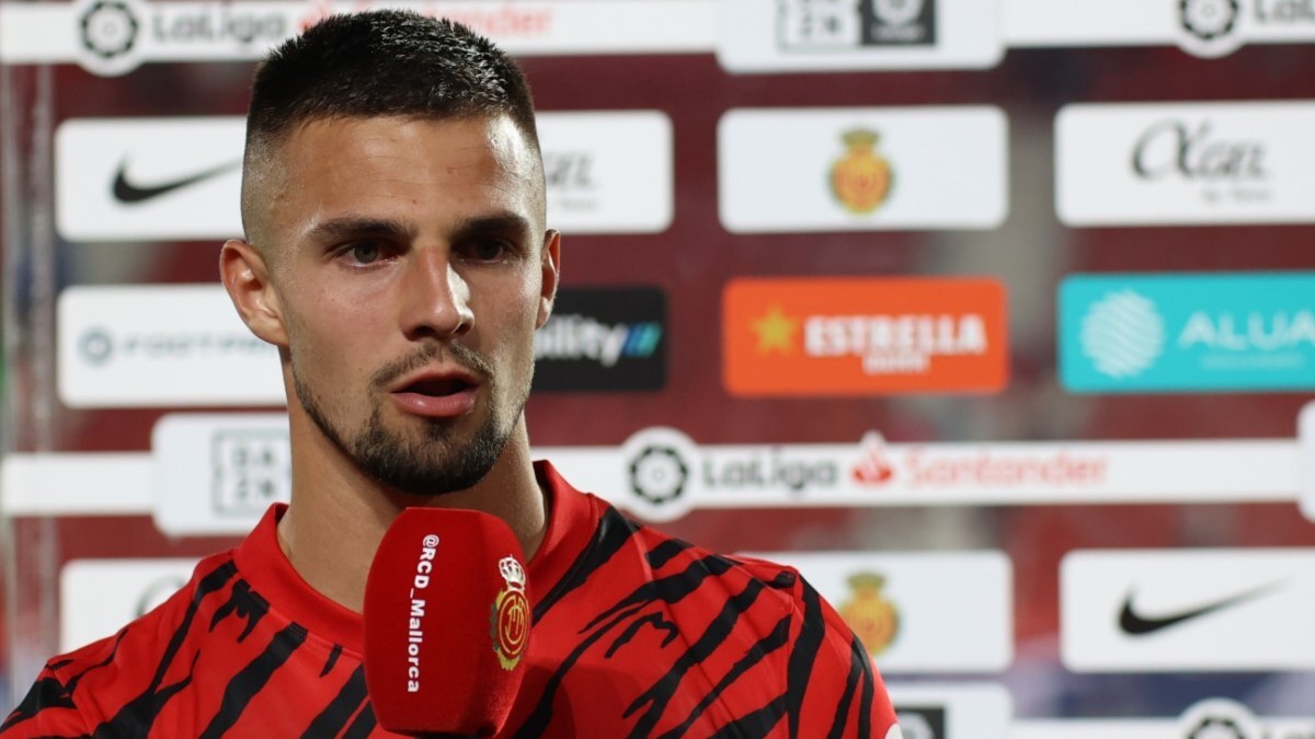 Martin Valjent, jugador del RCD Mallorca que se encuentra en la agenda del Real Betis | RCDM