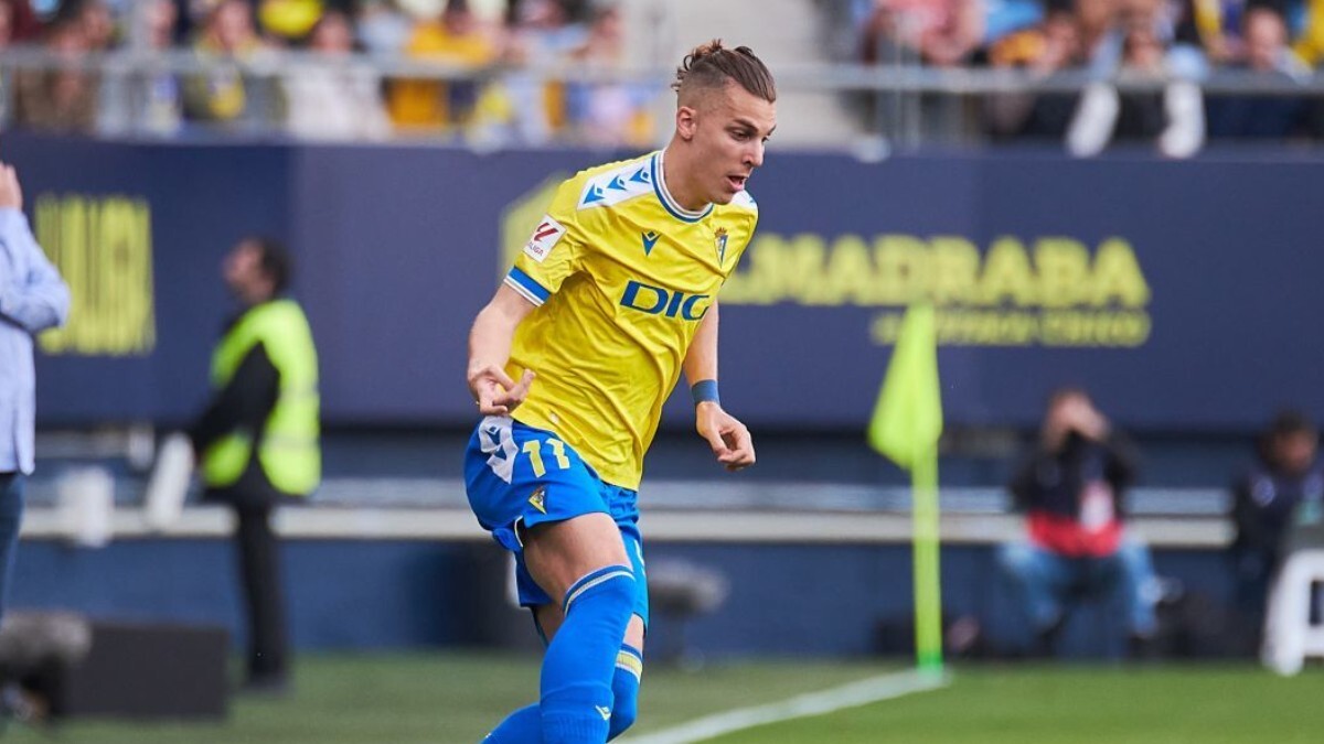 Iván Alejo en el Cádiz CF | Salvador López Medina para El MIRA