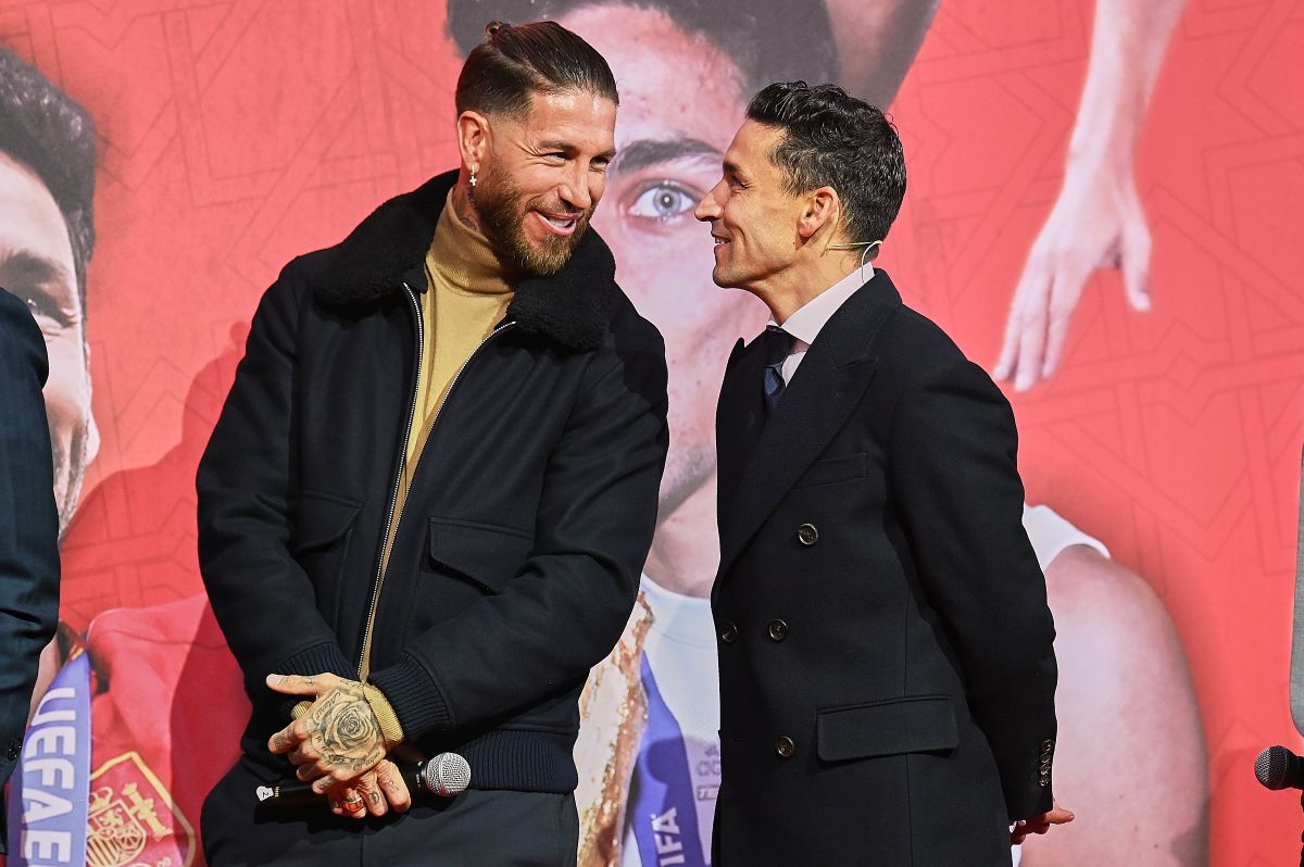 Sergio Ramos en la despedida de Jesús Navas del Sevilla FC | Salvador López Medina para El MIRA