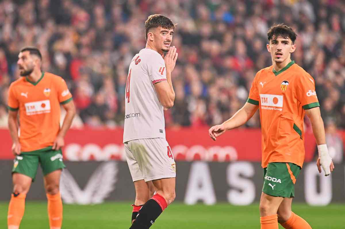 Kike Salas en el Sevilla FC - Valencia CF | Salvador López Medina para El MIRA