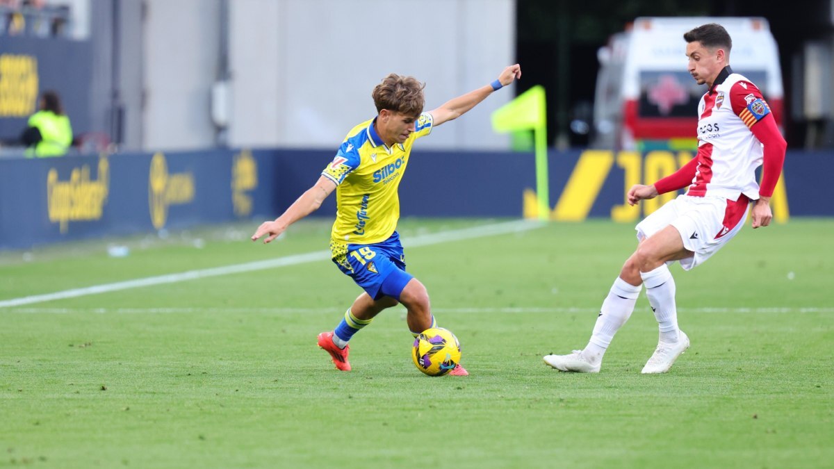 José Antonio de la Rosa en el Cádiz CF - Levante UD | CCF
