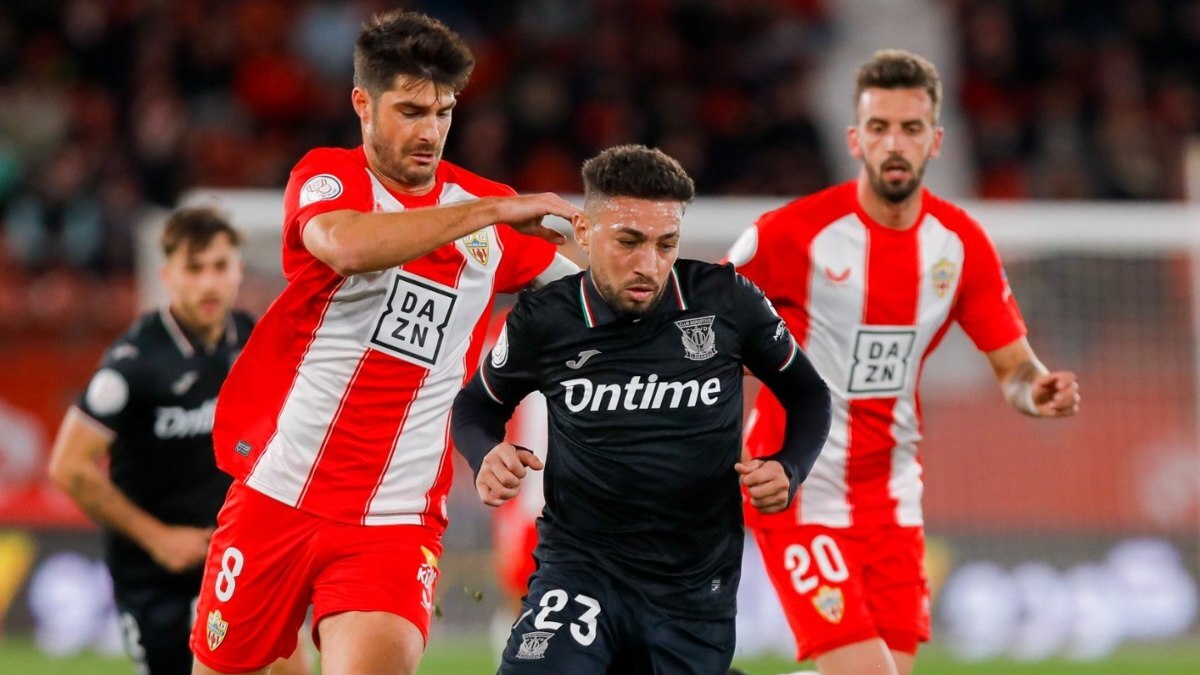 Gonzalo Melero en el UD Almería - CD Leganés de Copa del Rey | CDL