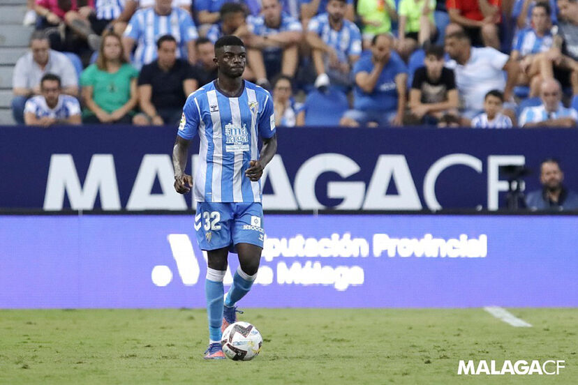 Moussa Diarra, jugador del Málaga CF
