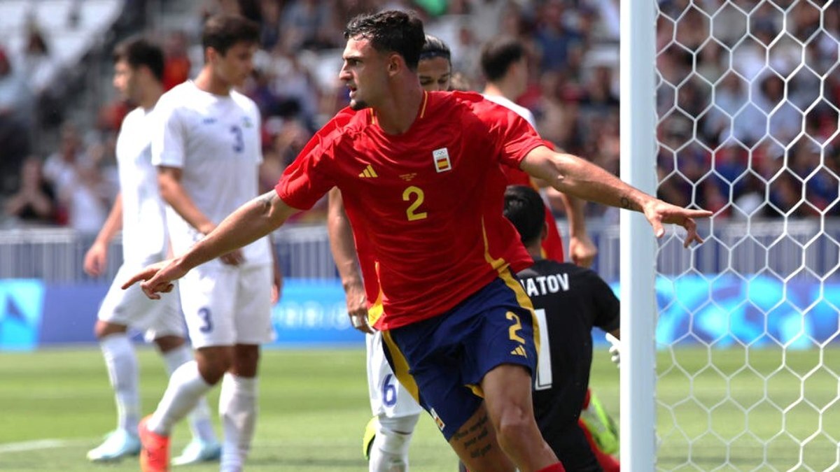 Marc Pubill, jugador de la UD Almería, en los Juegos Olímpicos | UDA