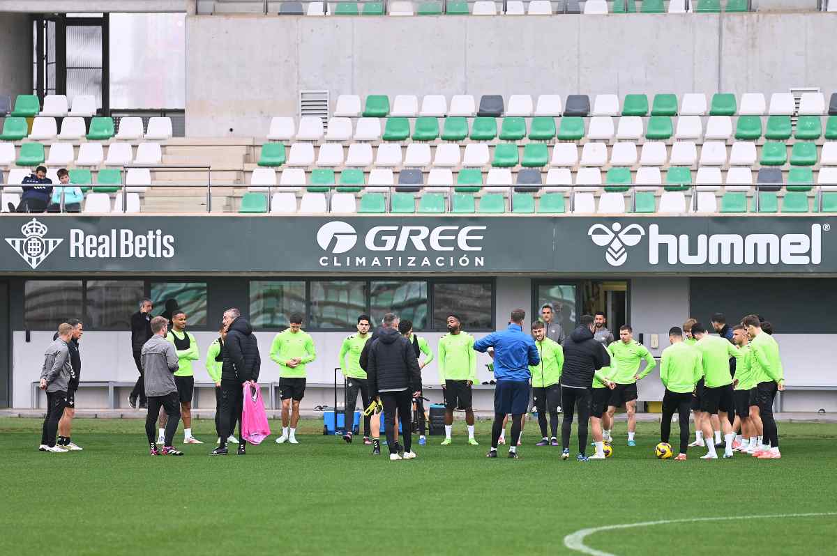 Entrenamiento del Real Betis previo al RCD Mallorca | Salvador López Medina para El MIRA