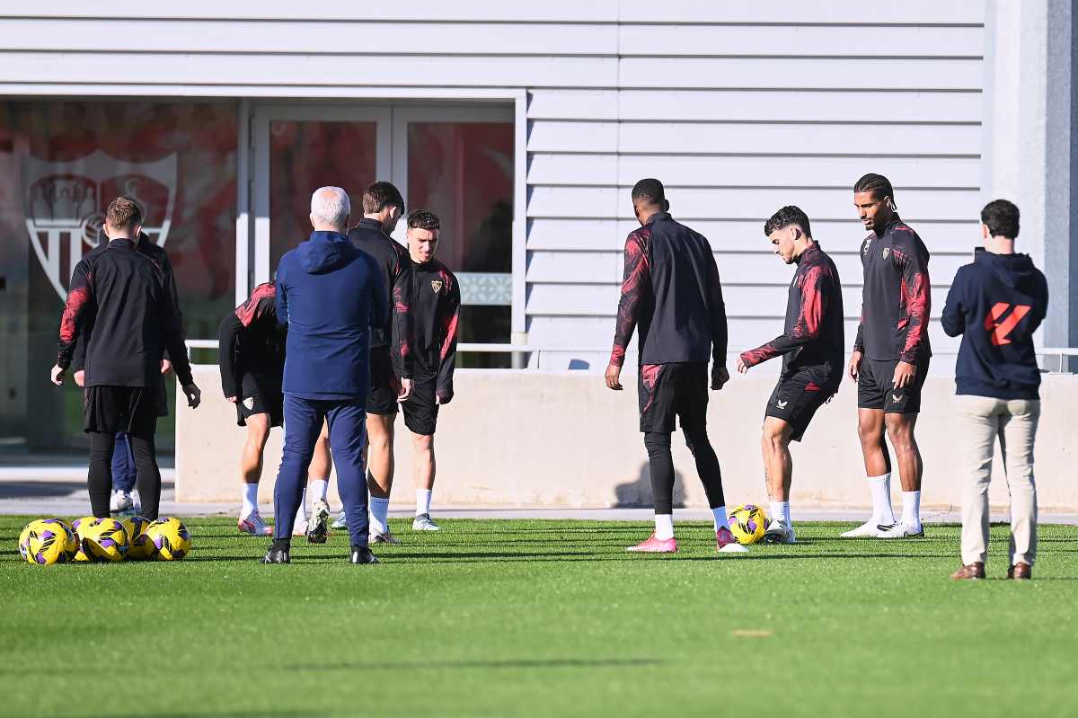 Entrenamiento del Sevilla FC previo al Getafe | Salvador López Medina para El MIRA