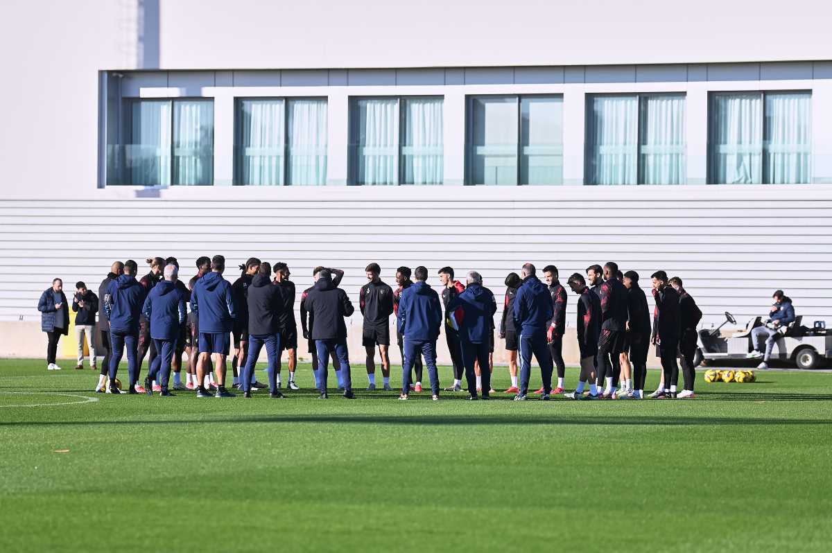 Entrenamiento del Sevilla FC previo al Getafe | Salvador López Medina para El MIRA