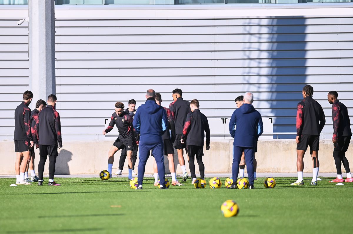 Entrenamiento del Sevilla FC previo al Getafe | Salvador López Medina para El MIRA