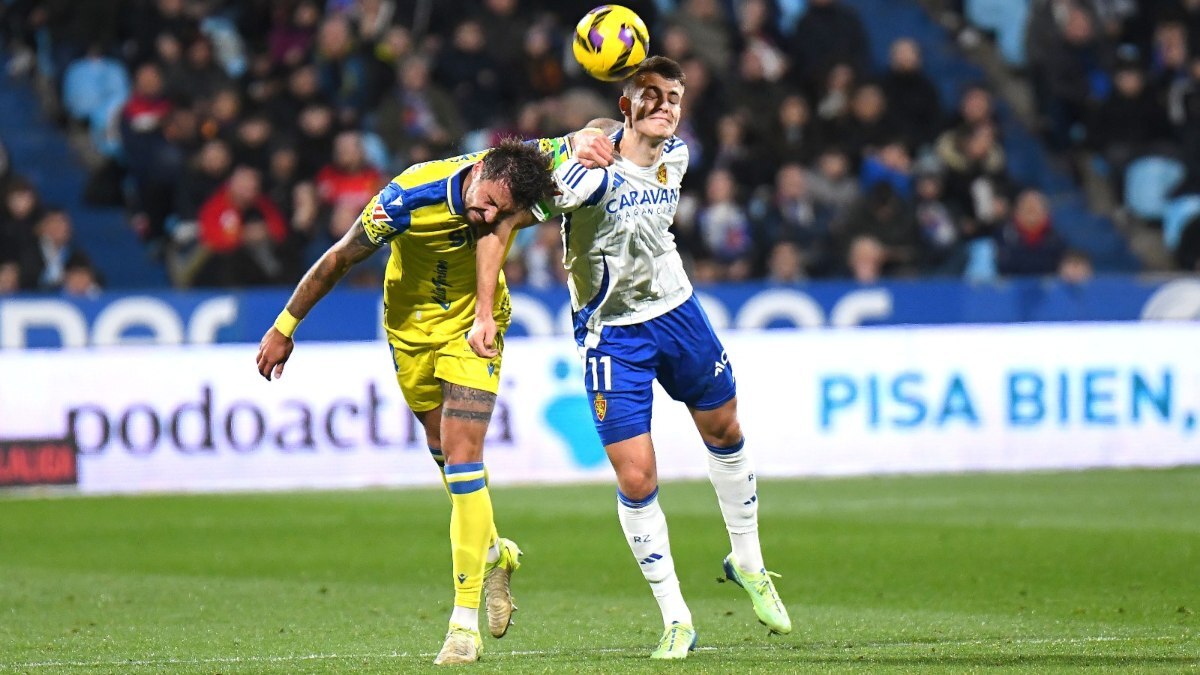 Bojan Kovacevic en el Real Zaragoza - Cádiz CF | CCF