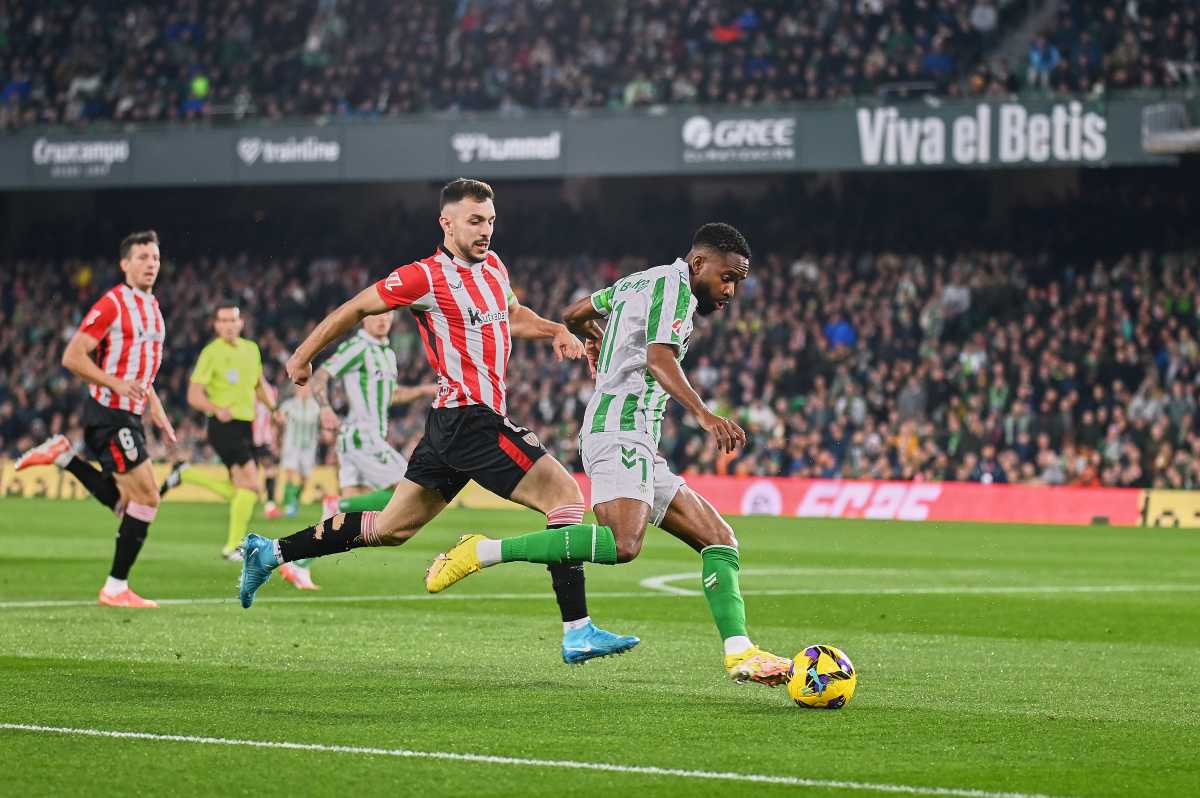 Bakambu en el Real Betis - Athletic Club | Salvador López Medina para El MIRA