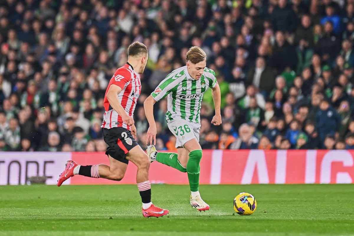 Jesús Rodríguez en el Real Betis - Athletic Club | Salvador López Medina para El MIRA