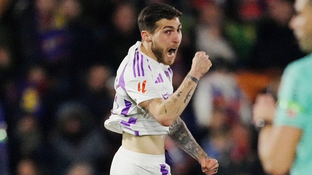 Georgiy Tsitaishvili celebra el 0-2 del Granada CF ante el CD Eldense | GCF