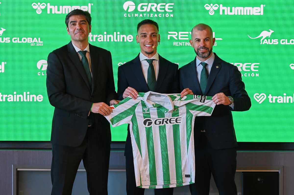 Presentación de Antony y Cucho Hernández con el Real Betis | Salvador López Medina para El MIRA