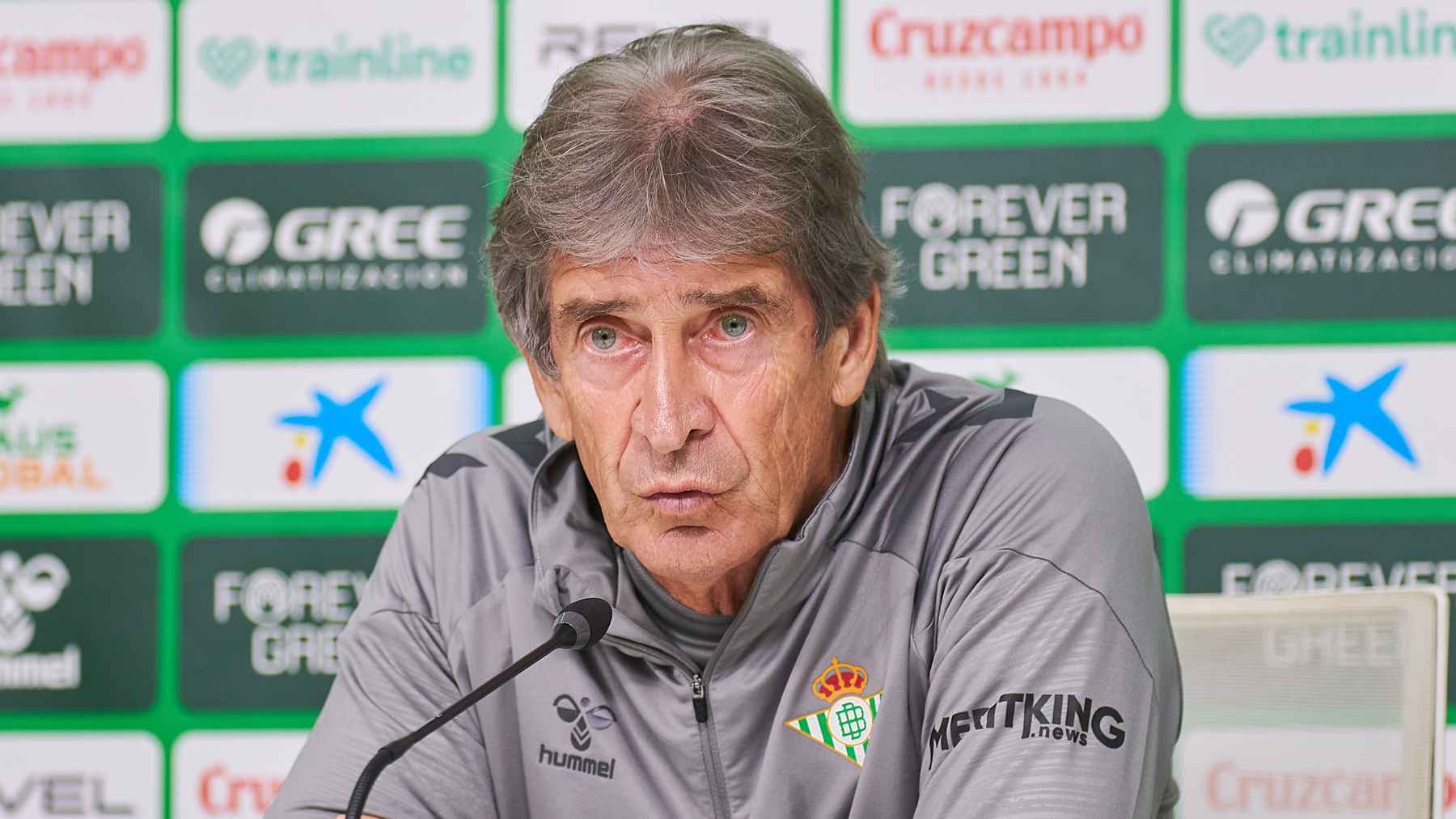 Manuel Pellegrini en rueda de prensa | Salvador López Medina para El MIRA