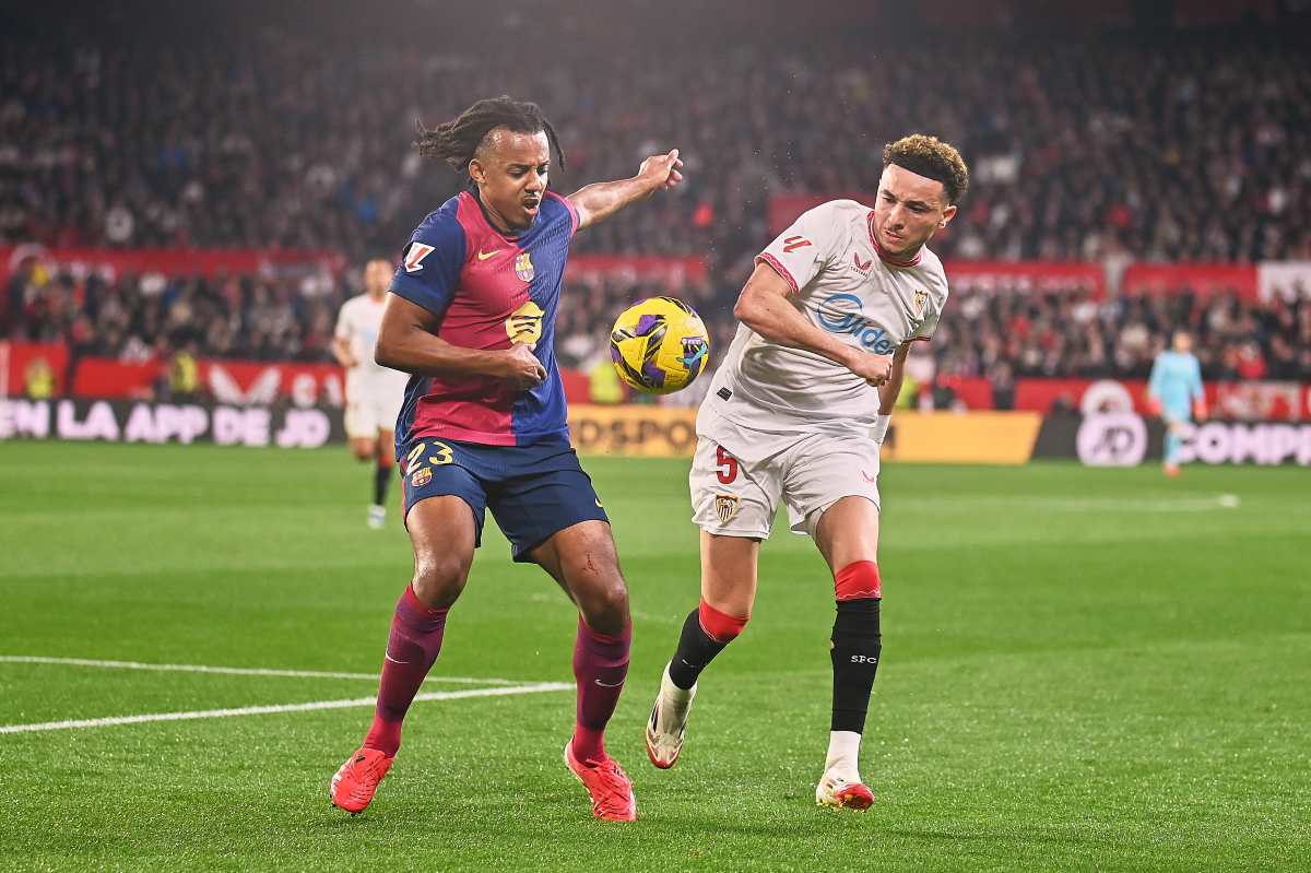 Koundé y Rubén Vargas en el Sevilla FC - FC Barcelona | Salvador López Medina para El MIRA