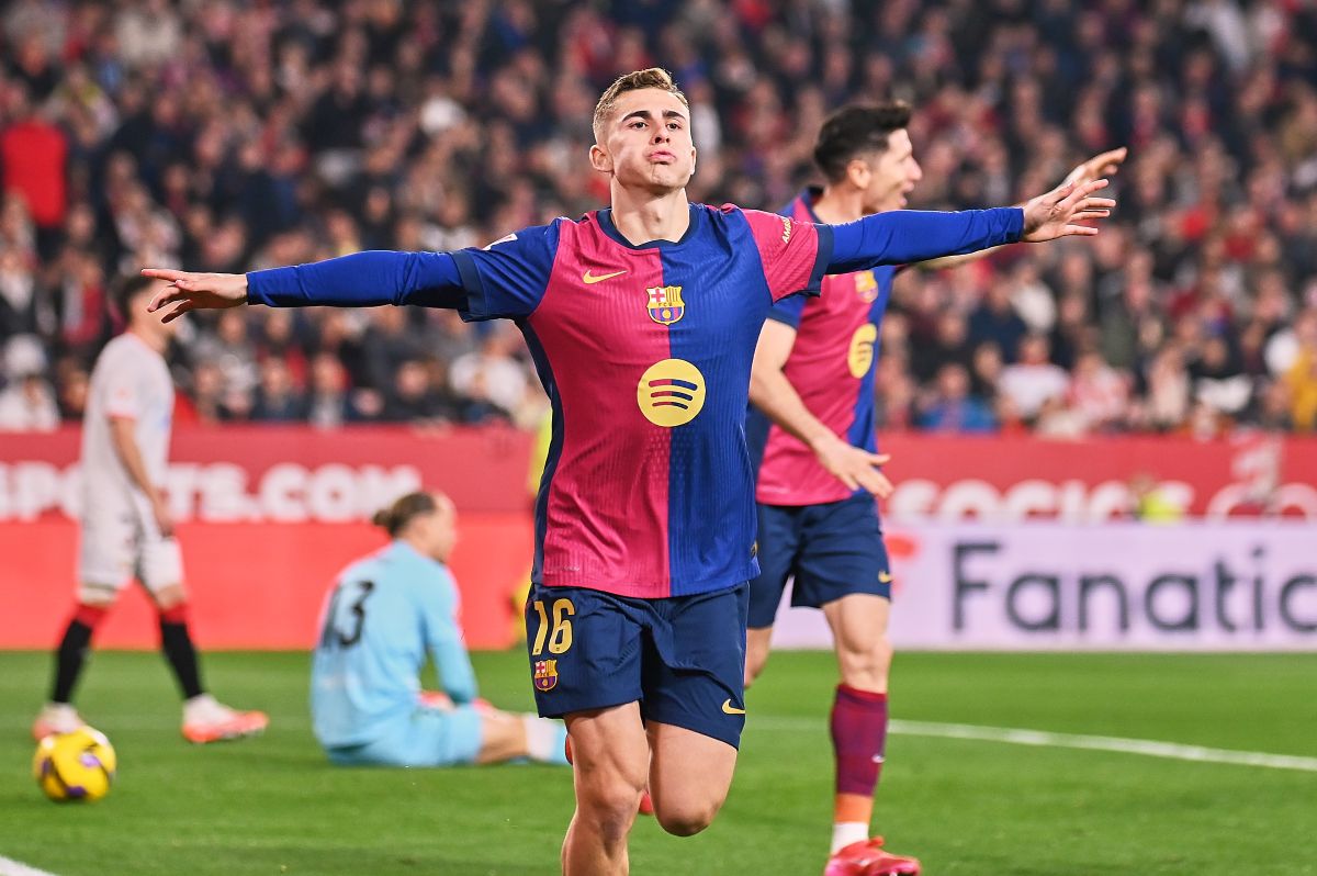 Gol de Fermín López en el Sevilla FC - FC Barcelona | Salvador López Medina para El MIRA