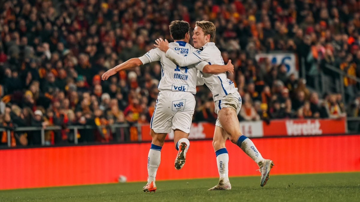 Los jugadores del KAA Gent celebran un gol | KAA