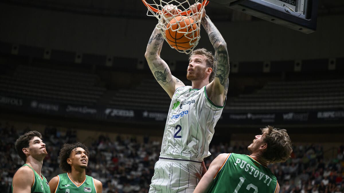 Olek Balcerowski, jugador del Unicaja Baloncesto