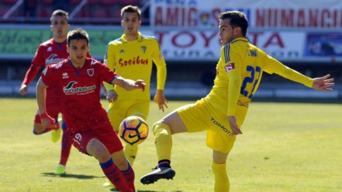 Jesús Imaz en el CD Numancia - Cádiz CF | LaLiga