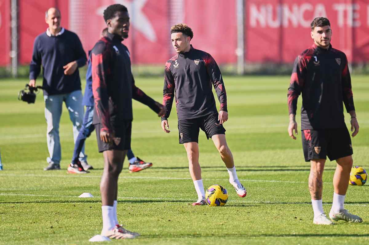 Entrenamiento del Sevilla FC previo al Valladolid | Salvador López Medina para El MIRA