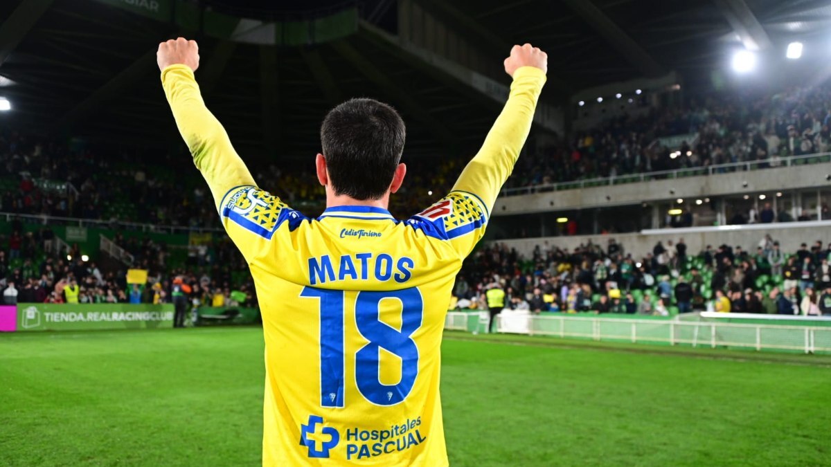 José Matos en el Racing de Santander - Cádiz CF | CCF