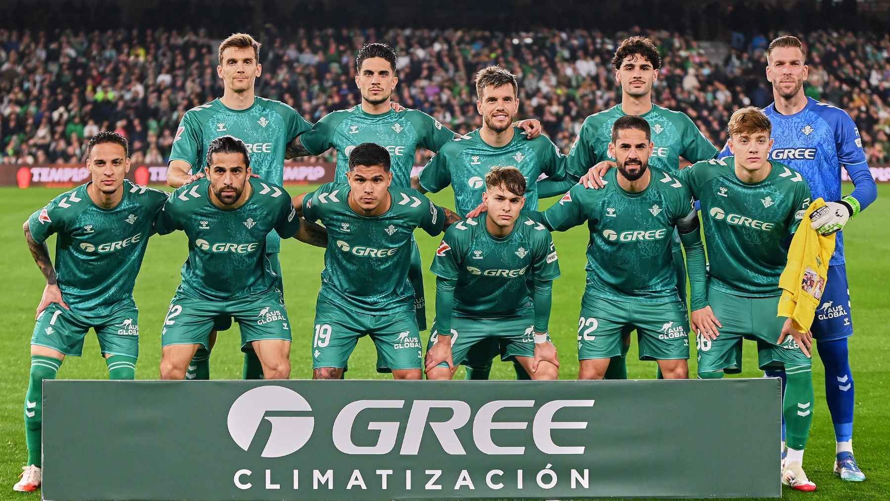 Alineación del Betis en el Real Betis - Real Sociedad | Salvador López Medina para El MIRA