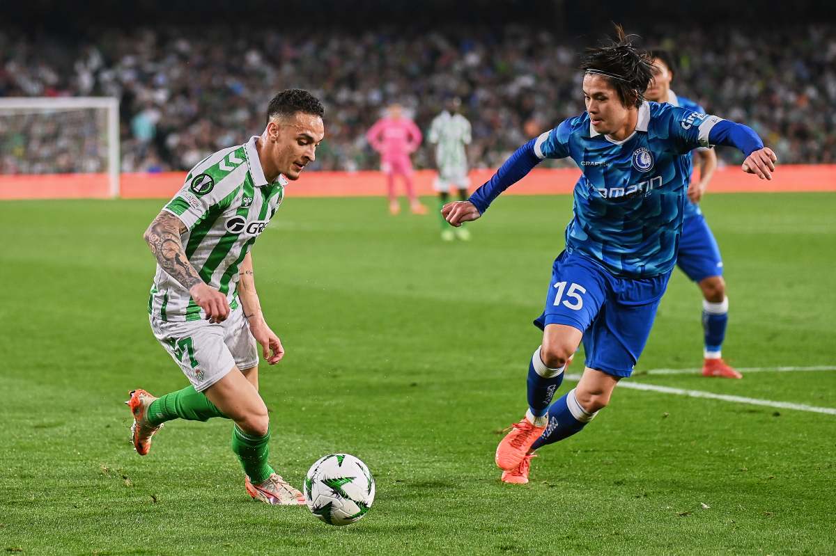 Antony en el Real Betis - Gent | Salvador López Medina para El MIRA