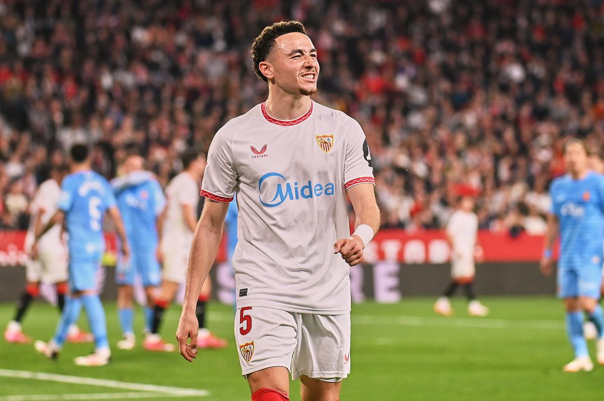 Rubén Vargas en el Sevilla FC - Mallorca | Salvador López Medina para El MIRA