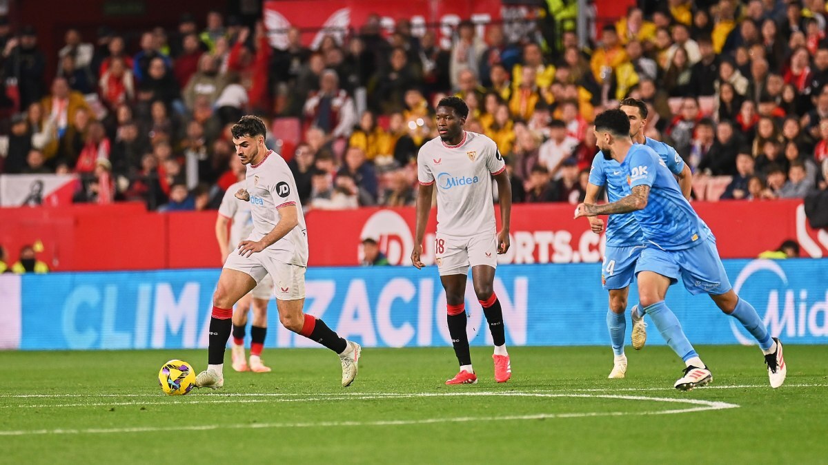 Isaac Romero en el Sevilla FC - RCD Mallorca | Salvador López Medina para El MIRA