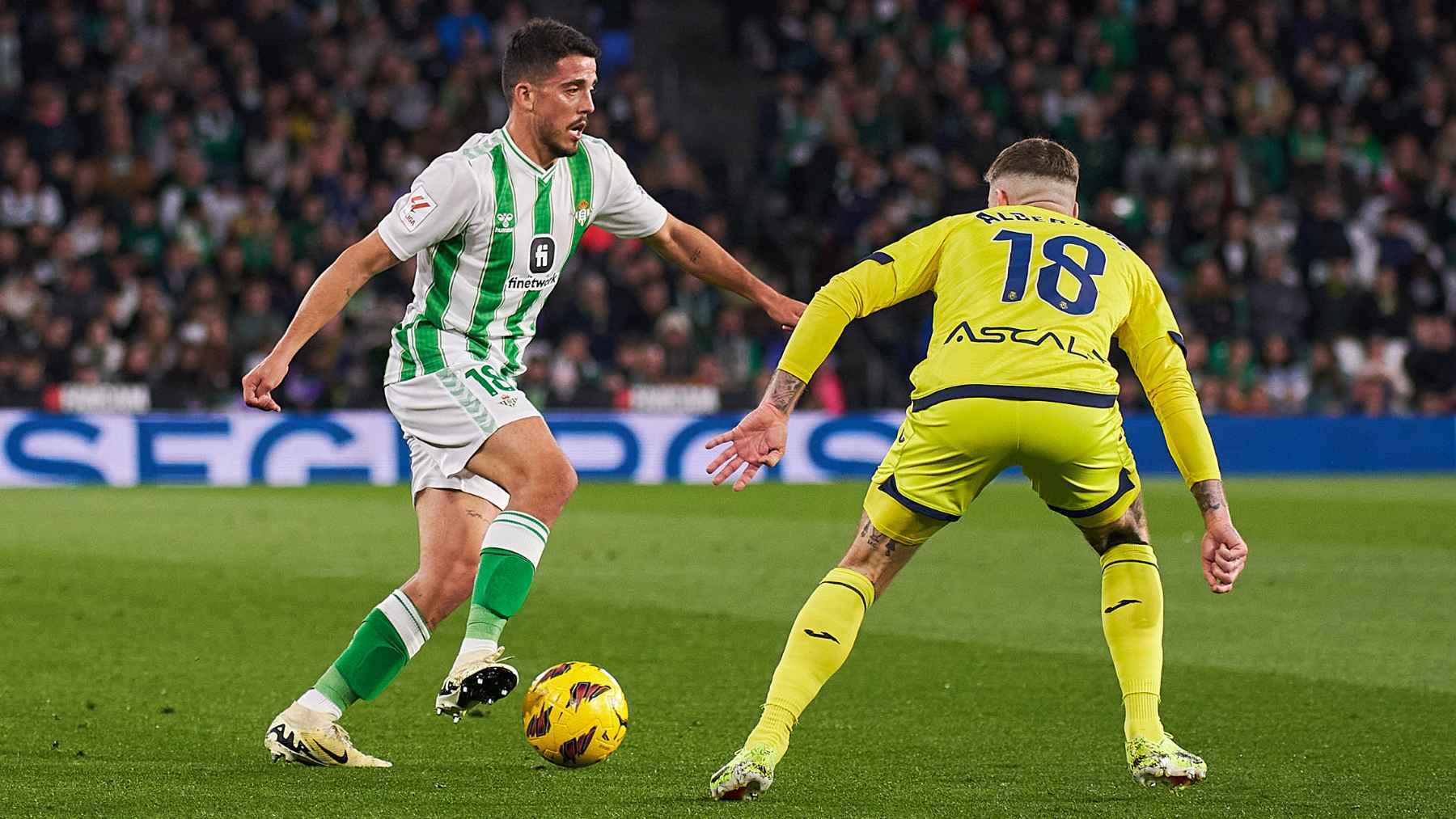 Pablo Fornals y Baena en el Real Betis - Villarreal CF | Salvador López Medina para El MIRA