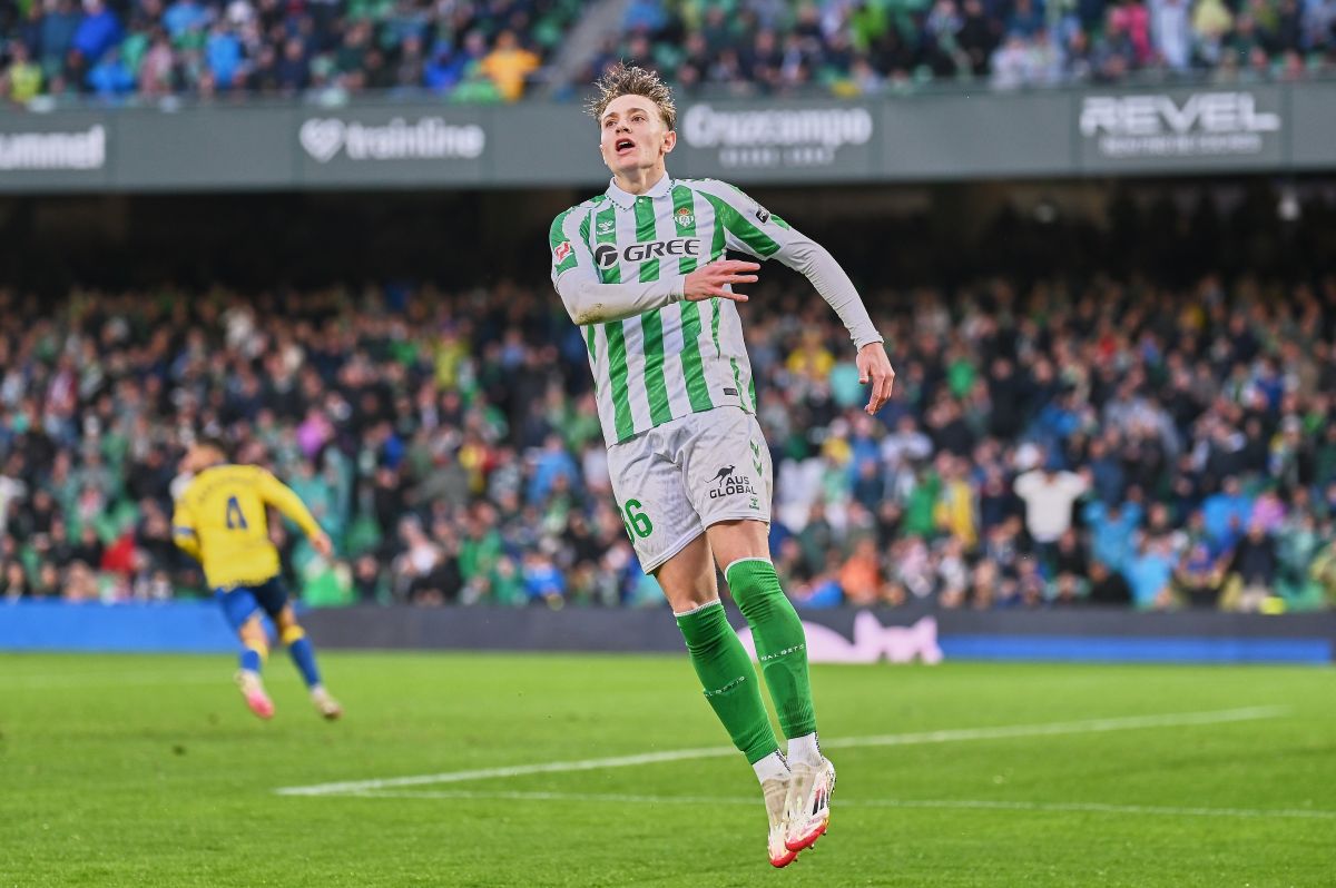 Jesús Rodríguez en el Real Betis - UD Las Palmas | Salvador López Medina para El MIRA