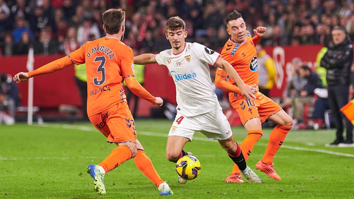 Kike Salas en el Sevilla FC - Celta de Vigo | Salvador López Medina para El MIRA